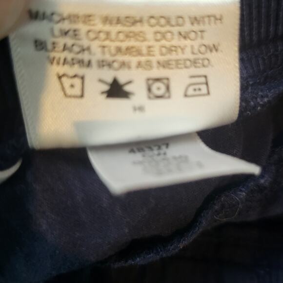 Hanna Andersson Twill Jogger Pant Navy Size 140 = 10 - Picture 8 of 9